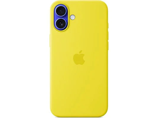 Apple Funda de silicona con MagSafe para iPhone 16 Plus, Amarillo carambola