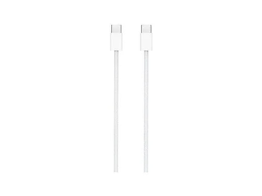 Apple Cable de USB-C DE 60W, iPhone, iPad, Mac, AirPods, 1 metros, Blanco