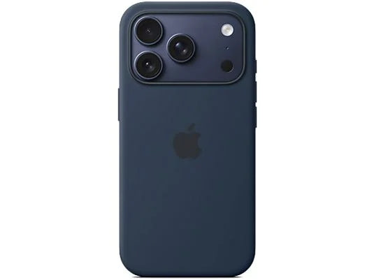 Apple Funda de silicona con MagSafe, Para iPhone 17 Pro Max, Compatible con correa Crossbody, Medianoche