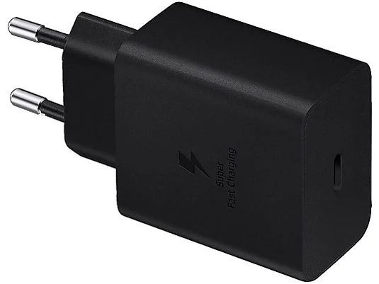 Cargador de móvil - SAMSUNG TA845 45W, Negro