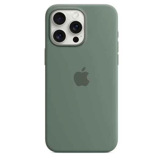 Funda de silicona Apple con MagSafe para iPhone 15 Pro Max - Arcilla