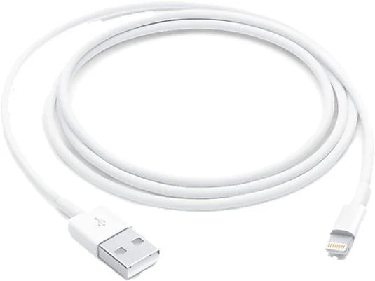 Apple Cable Lightning a USB, USB 2.0, iPhone, iPod o iPad, 1 m, Blanco