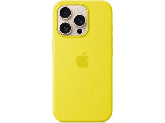 Apple Funda de silicona con MagSafe para iPhone 16 Pro, Amarillo carambola
