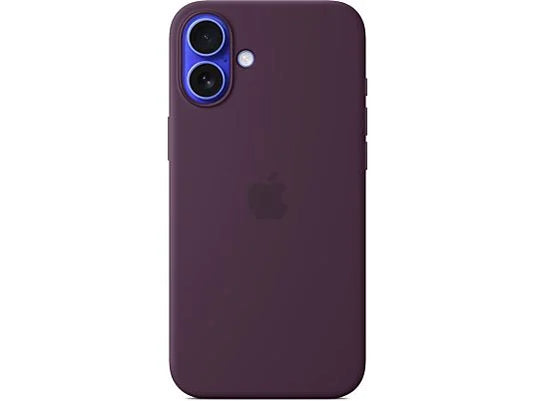 Apple Funda de silicona con MagSafe para iPhone 16 Plus, Ciruela