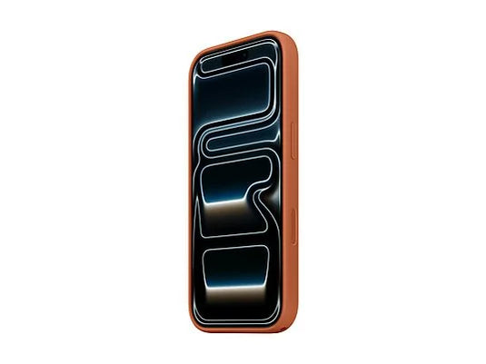 Apple Funda de silicona con MagSafe, Para iPhone 17 Pro Max, Compatible con correa Crossbody, Terracota