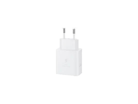 Cargador móvil - Samsung EP-T4511NWEGEU, Carga rápida, Compatibilidad Universal, 45W, USB-C, Blanco
