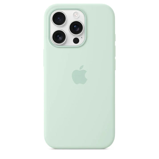Funda de silicona con MagSafe para el iPhone 16 Pro