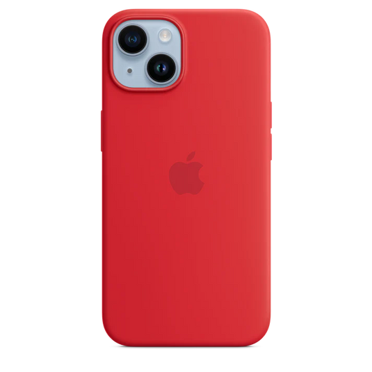 Apple Funda de Silicona con MagSafe para el iPhone 14 Plus - (Product) Red