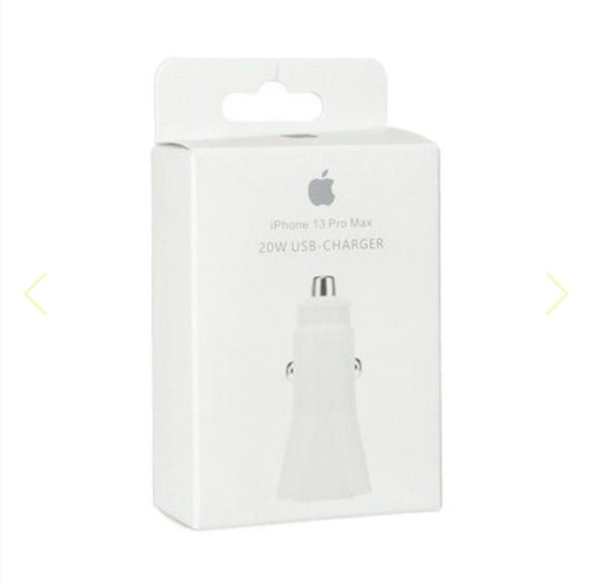 CARGADOR CARRO IPHONE 20W