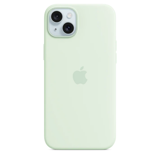 Funda de silicona con MagSafe para el iPhone 15