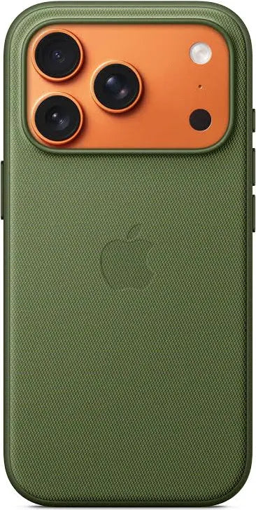Apple Funda de silicona con MagSafe, Para iPhone 17 Pro Max, Compatible con correa Crossbody, light moss